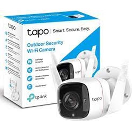 TP-LINK TAPO OUTDOOR SECURITY WIFI CAMERA TAPO C310